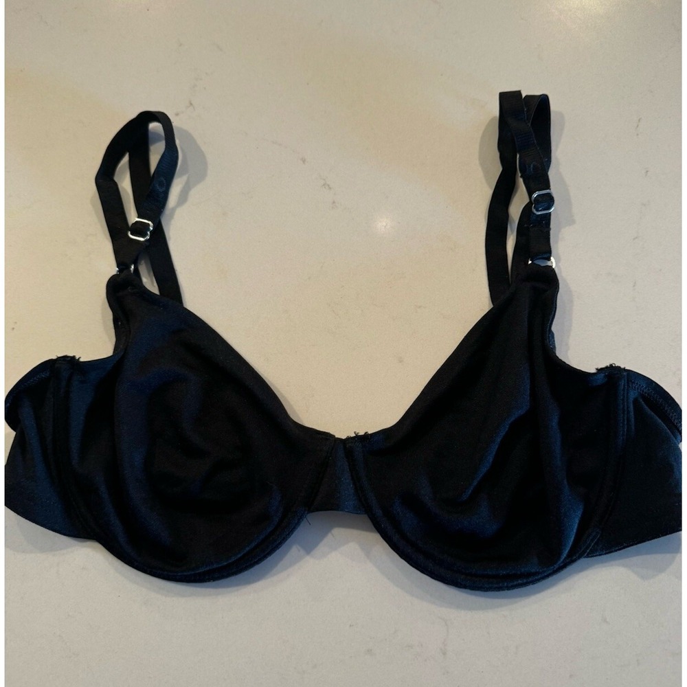Hanro Women's Size 34B Black Underwire Bra‎ READ